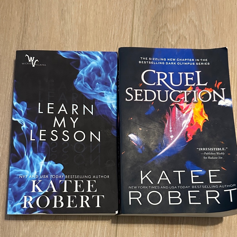 Wicked Villains Book Set by Katee Robert